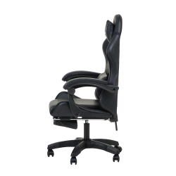 Кресло 1206 KINGQUEEN цвет черный с массажем 1206-black-mass