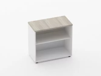 Тумба открытая Дека 9.01.08 Дуб Сантана светлый/Белый / Deka