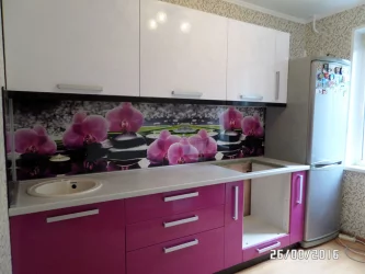 Глянцевый фартук (КОМПОЗИТ) KM 43