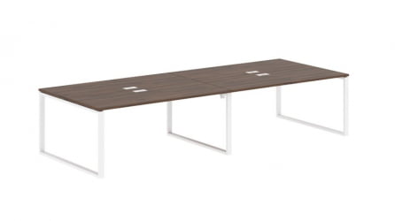 Бенч-система EDIS EQWST 3513 Дуб Денвер темный Белый