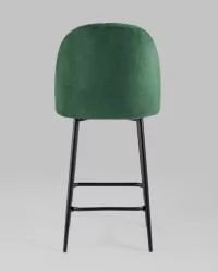 Стул полубарный Марсель ПЛ велюр Зеленый