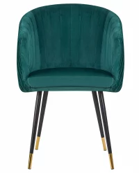 Стул обеденный DOBRIN MARY Зеленый велюр 1922-9