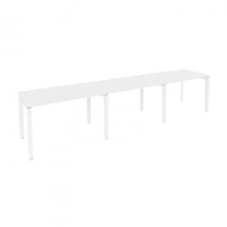 Рабочая станция на П-образном м/к ОНИКС О.МП-РС-3.2.7 Белый Бриллиант / ONIX O.MP-RS-3.2.7