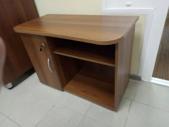 Тумба офисная Лидер 82.06 Орех Пегас