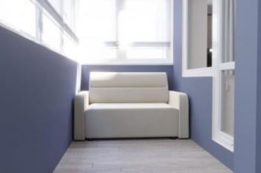 Коричневый диван Уппса (Berhouse) Цвет фасада: Кофе рогожка; Тип: Прямой; Материал фасада: Микророгожка