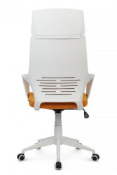Кресло Ик Рв РCХ 8989 Белый пластик/Оранжевый / Iq Rv RCH