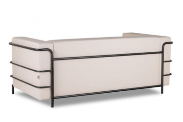 Диван трехместный Аполло 2.0 (3Д) Черный Euroline 9100