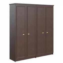 Шкаф высокий 2-х секционный с глухими дверьми RHC 180.1 Венге