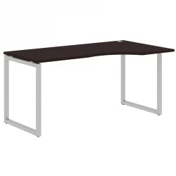 Угловой компьютерный стол XTEN-Q XQCET 169 R Легно темный Алюминий