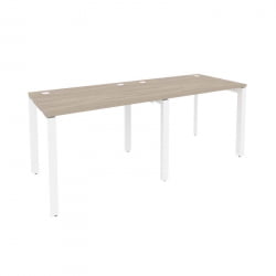 Рабочая станция на П-образном м/к ONIX O.MP-RS-2.1.7 Дуб Аттик/Белый