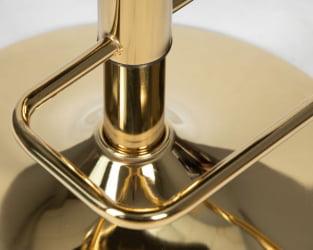 Стул барный ДОБРИН CХАРЛЙ ГОЛД (черный велюр (МДЖ9-101)) 2 шт / DOBRIN CHARLY GOLD (MJ9-101))