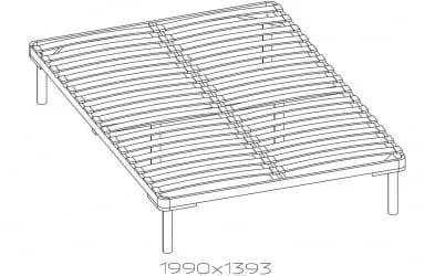 Ортопедические основания для кроватей 3.1 (1400) Металл (спальня)
