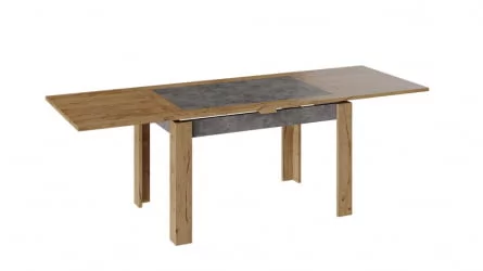 Раздвижной стол Хьюстон тип 4 Дуб Вотан/Моод Темный