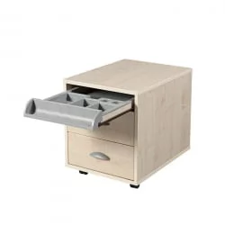 Тумбочка для детской Tumba 1 step Клен Серый