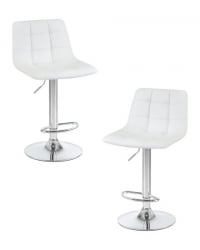 Стул барный ДОБРИН ТАИЛОР (белый) 2 шт / DOBRIN TAILOR