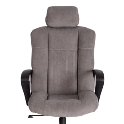 Кресло OXFORD хром флок , серый, 29