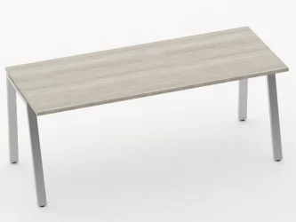 Стол прямой Deka Л-обр. каркас 73.07.18 Дуб Сантана светлый
