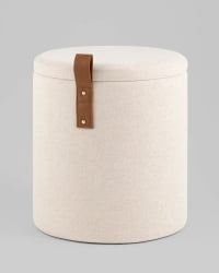 Пуф с ящиком Эркки S белый