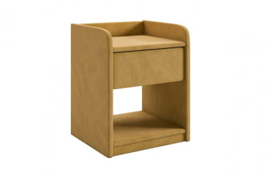 Тумба дизайнерская Аманда 2 TM-003.2 медовый (велюр)