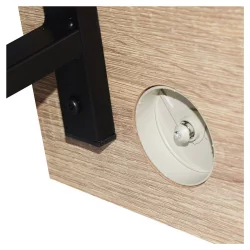 Письменный стол с полками BRABIX LOFT CD-006 Дуб натуральный