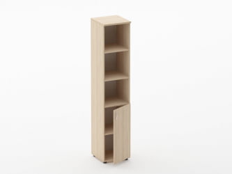 Шкаф высокий полуоткрытый Twin 16.16.14Пр Туя