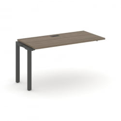 Проходной наб. элем. Стайл Проджект СН-59П.ОНРС-002 Вяз Благородный/Металл Антрацит/Черный Заглушка / SN-59P.ONRS-002