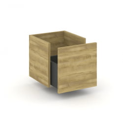 Вставка в надставку - один ящик+ЗС CONCEPT CN.NP-001 Дуб Винченцо Антрацит