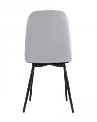 Стул Easy велюр светло-серый 4 шт. комплект