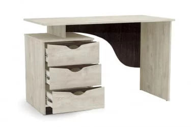 Письменный стол Лючия 33.23 Бетон пайн белый Венге