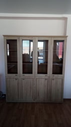 Двери рамочные стеклянные RGFD 42-2 Дуб Бофорд