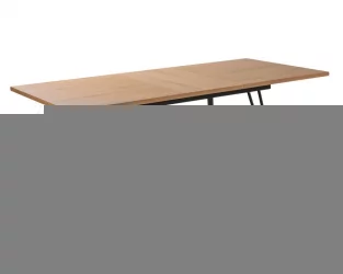 Стол раздвижной Диего 120-160 Галифакс Табак_БЕЛЫЙ