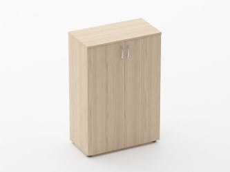 Шкаф средний закрытый Glassy 6.12.131 Дуб молочный