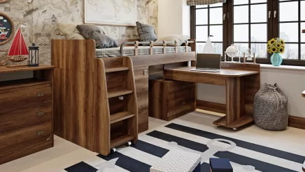 Кровать комбинированная Навигатор ТД-250.11.02