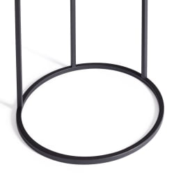 Журнальный стол Mone МДФ/металл, 45х45х70,5 см, акация/черный