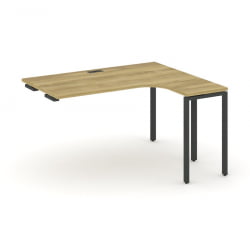 Стол-приставка к опорной тумбе/шкафу (правый) CONCEPT CN.OSAPR-005(R) Дуб Винченцо Антрацит