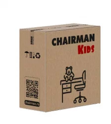 Детское кресло CHAIRMAN ТИН (Кидс) 102 черный пластик Зоопарк / (Kids)