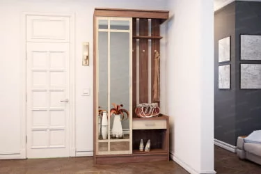 Прихожая Ясень шимо темный/Ясень шимо светлый