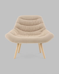 Кресло Олби Страйпс бежевый