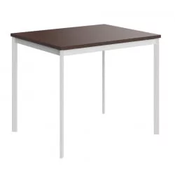 Стол прямой IMAGO-S СП-1S венге магия белый полуматовый