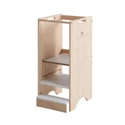 Детский стул из дерева Micuna Trotta MONT-1872 Waterwood/White