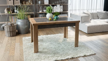 Раздвижной стол Хьюстон тип 4 Дуб Вотан/Моод Темный