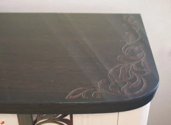 Комод Катрин 92.20 Дуб венге Белый песок Браун вуд