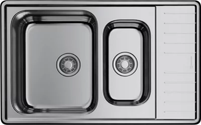 Мойка Omoikiri Sagami 79-2-In Универсальная/Нерж.Сталь