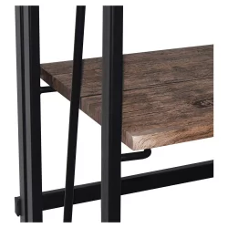 Стеллаж офисный BRABIX LOFT SH-001 Мореный дуб