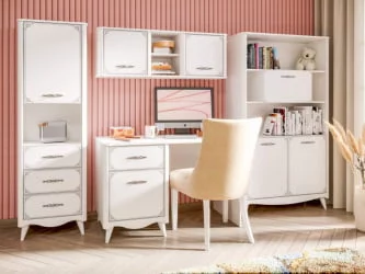 Стеллаж Элис ЛД 532.040.000 Белый