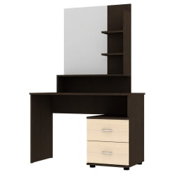 Туалетный столик Алиса(C3)1524х1001х459ручкаскоба96мм(Венге-ДМ)