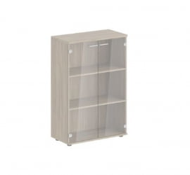 Двухстворчатый шкаф Sigma SG.813.OD.GL Дуб темный