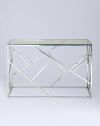 Консоль АРТ ДЕКО 120*40 Серебро