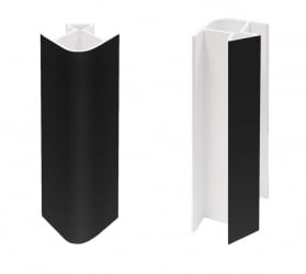 Столешница ЗЦП2 угловая черная