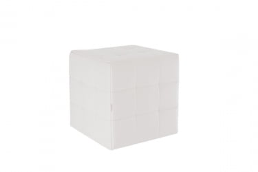 Пуф Рубик PM-003.1 белый (экокожа)